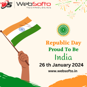 🇮🇳 Happy Republic Day from Websofto Technologies! 🇮🇳